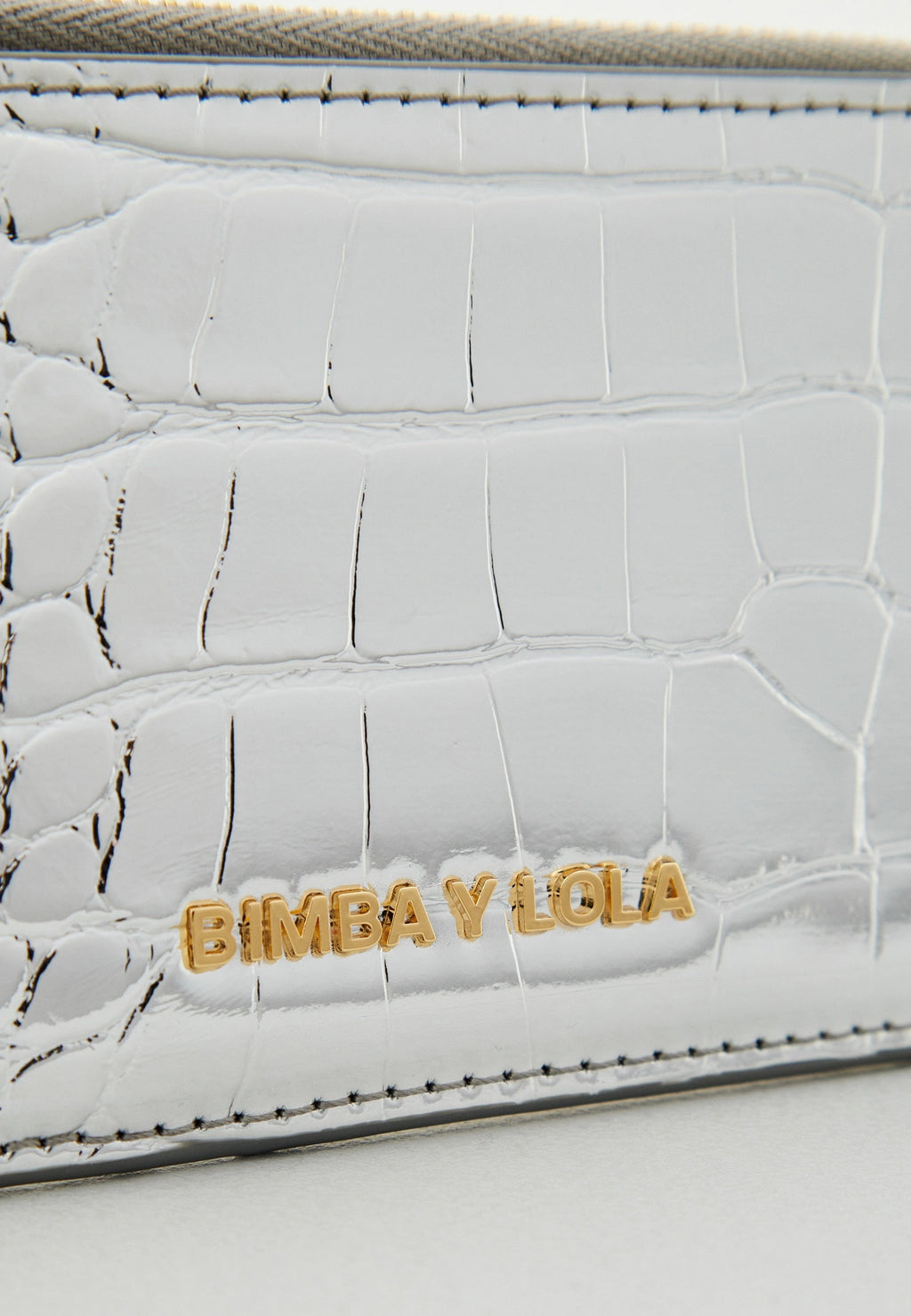 Tarjetero Monedero Bimba Y Lola Plateado