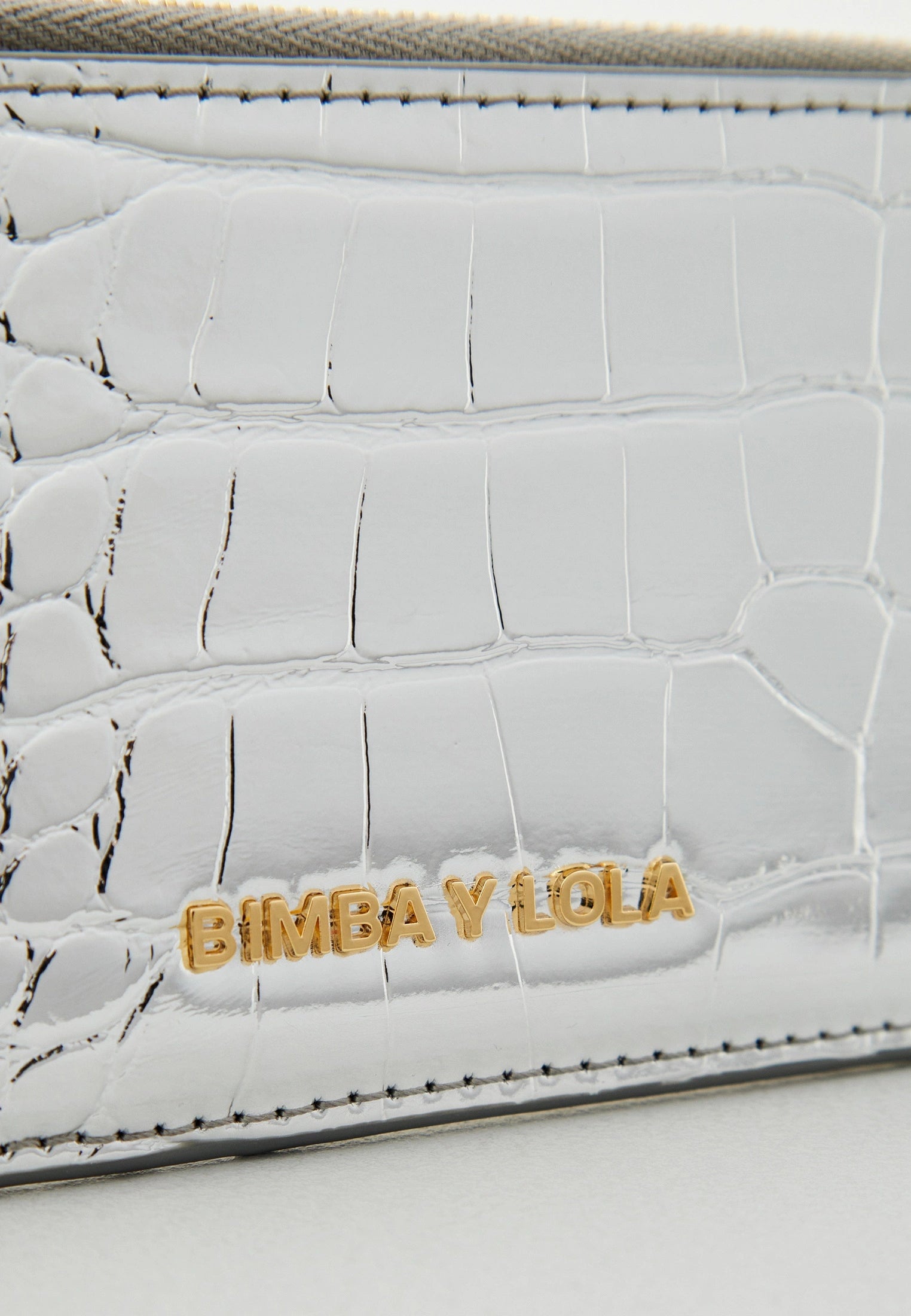 Tarjetero Monedero Bimba Y Lola Plateado