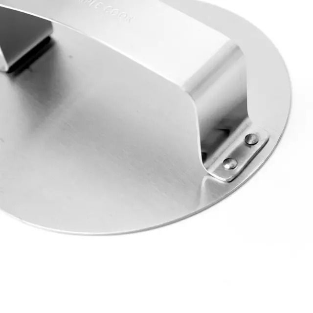 Prensador de Hamburguesas Smokky Acero Inoxidable