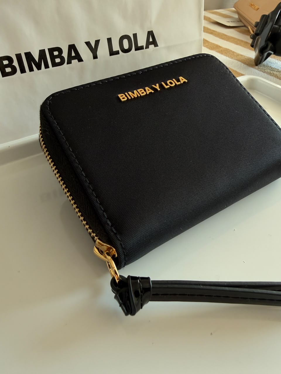 Billetera Negra Bimba Y Lola