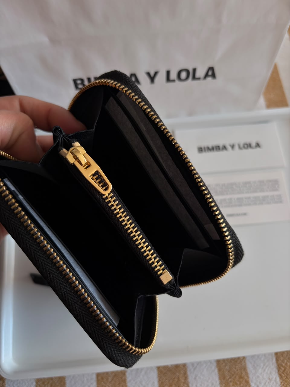 Billetera Negra Bimba Y Lola