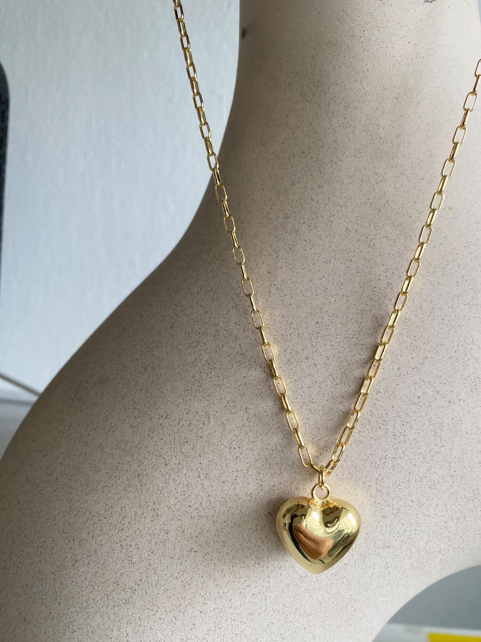 Collar Corazón Dorado