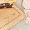 Set Cuchillo y Tabla Arizona 2 Pzs con un afilador incorporado Simple Cook