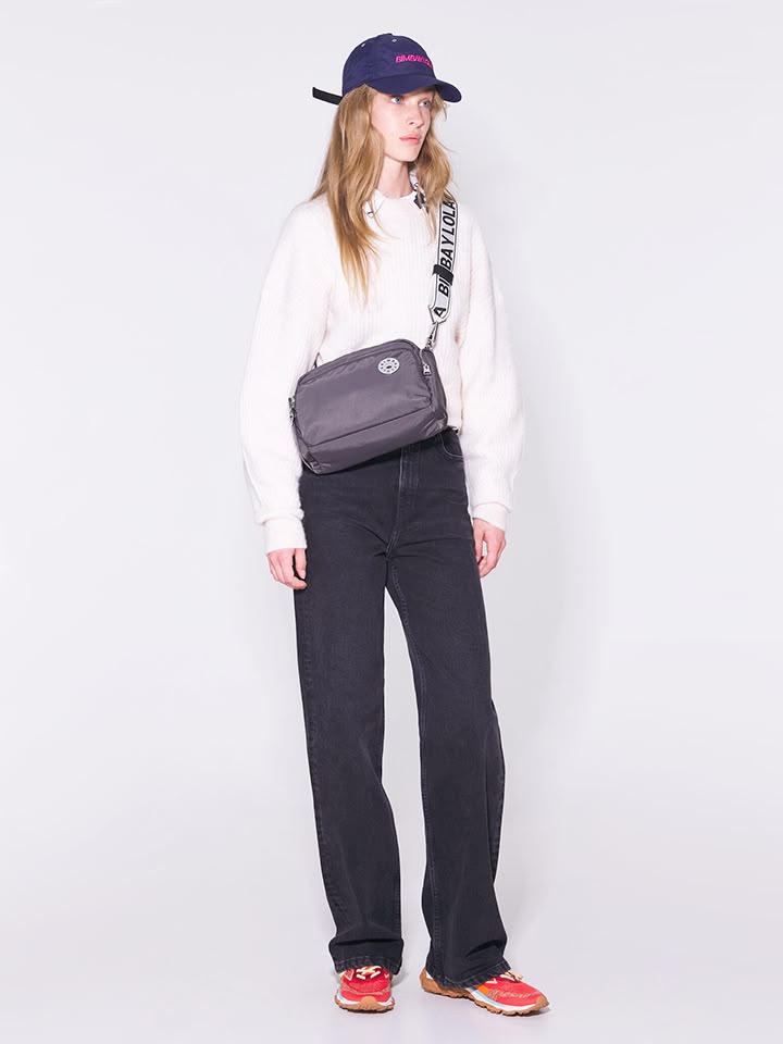 Cartera Bimba Y Lola Original Gris – Crossbody Multifuncional