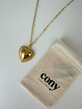 Collar Dije Corazón Mexicano