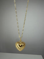 Collar Dije Corazón Mexicano